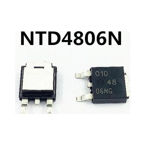 10pcs/lot NTD4806NG 4806NG NTD4806NT4G TO252 In Stock