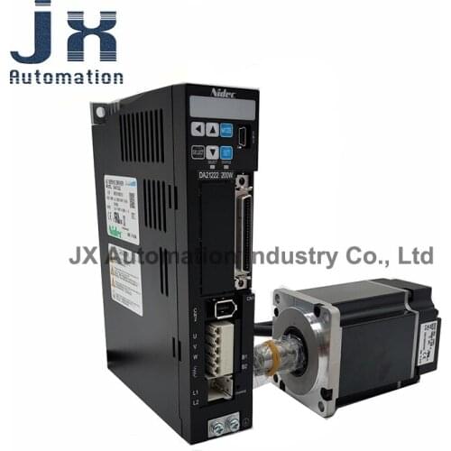 200W Nidec AC Servo Motor MZ201N2LN07 Servo Drive DA21222