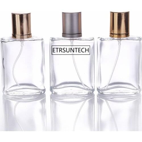 50pcs glass spray bottle high-grade perfume dispensing bottle cosmetic spray bottle 30ml pressing empty bottle F2177