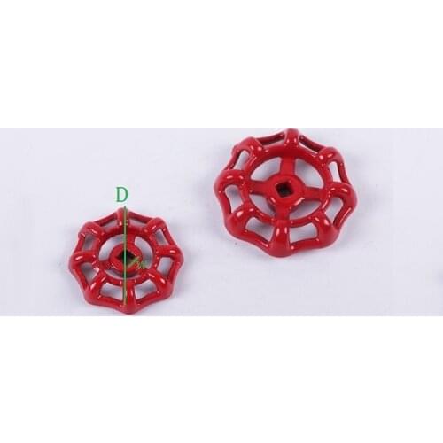 8Pcs/Lot Round Cast Iron Hand Wheel Valve Pipe Fittings Plumbing Fixture Door Handle Knob Hanging Hook