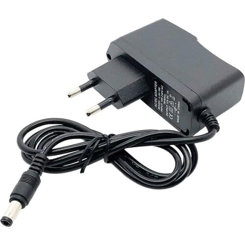 100-240V AC Converter Adapter DC 3/4.2/5/6/7.5/9/12 V 1A/1000mA Power Supply Charger EU Plug 5.5mm * 2.5mm(2.1mm) AC to DC