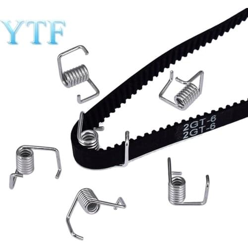 3D printer accessories torsion spring synchronous belt locking spring tension belt pressure with strong spring