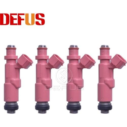 DEFUS Original Nozzle 4pcs 23250-75080 Fuel Injector For Toyota 4Runner Tacoma 2.7L 2.4L 3RZFE 2325075080 23209-79135 2320979135