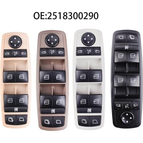 Window Master Switch 251 830 03 90 2518300390 For Benz GL R Class ML350 W251 X164 GL450 R350 No. A251 830 05 90 2518300590