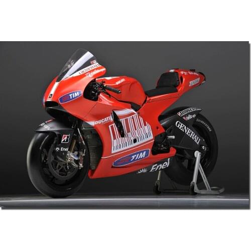 1 Piece Canvas Painting Ducati Desmosedici GP10 Super Motorcycle HD Posters and Prints Wall Pictures for Living Room
