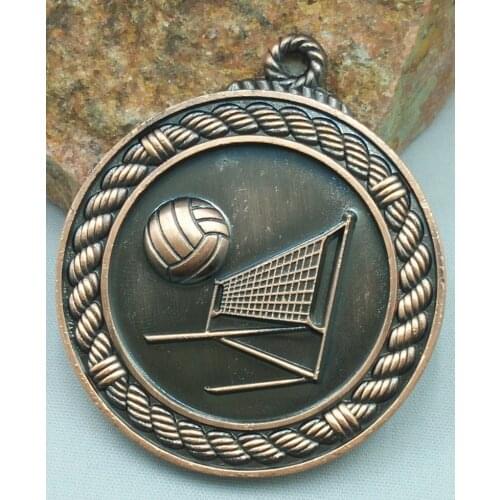 Metal Games Medal Basketball School Students Volleyball And Brass Sport Medals Volleyballs Elementary Prizes Gymnastics Unisex