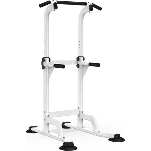 Single Parallel Bars Vertical Pull Up Bar Strength Training Workout Equipment Load Bearing 400g Adjustable Height of Level 10