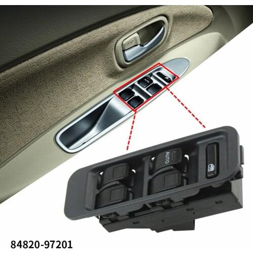 OEM 84820-97201 84820-B5010 LHD Power Window Switch For Daihatsu Gran Move Sirion Terios YRV For Toyota Avanza 1997 to 2015