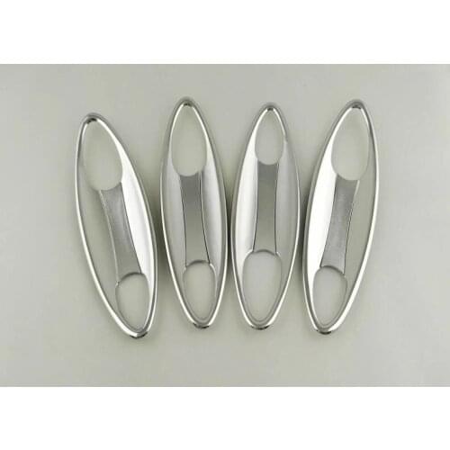 Fit For Chevrolet Cruze 2016 2017 Holden Astra Exterior Door Handle Handrail Bowl Chrome Trim Stiker Car-Styling 4pcs