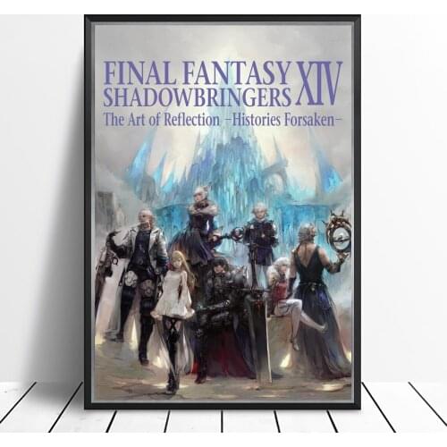 FINAL FANTASY XIV: Shadowbringers Video Game Canvas Poster Home Wall Painting Decoration (No Frame)