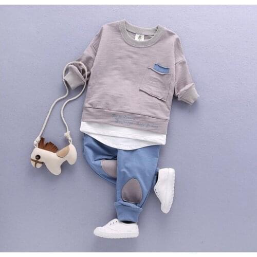 2021 New Girls Boys Clothes Sets Long Sleeve Children Clothing For Kids Childrens Tracksuit Boys Sport Suits