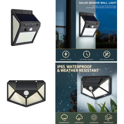 LED Wall Lights Solar Led Light Outdoor Solar Lamp Wall Lamp PIR Motion Sensor Waterproof Garden Street Lamp Outdoor Lighting