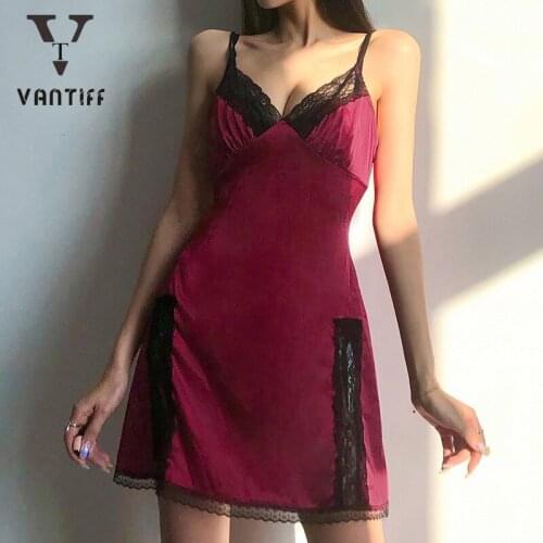 Van Tiff Solid Summer Dresses