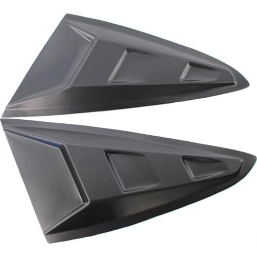 High Quality Plastic Window Cover Black Side Window Scoop Louver Car Professional Accessories Shutter Replacement for BMW F34