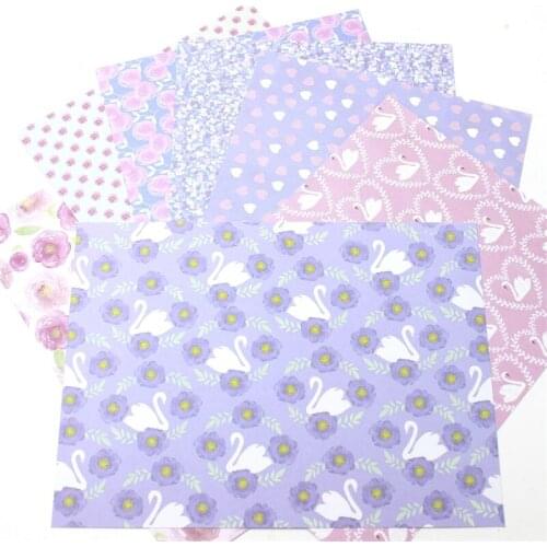 YPP CRAFT 14pcs Single-side Printed Background paper creative papercraft art paper handmade scrapbooking kit set books