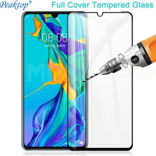 9D Full Cover Tempered Glass on the For Huawei P30 P20 Pro P10 P20 Lite Plus Safety Screen Protector Protective Glass Fil