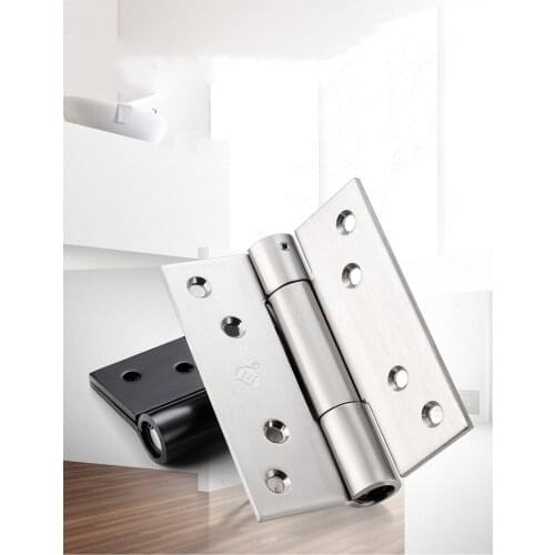 4 Inch Self closing casement door hinge hydraulic buffer positioning stainless accessories bearing hinge 30kg