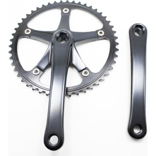 Bikcycle Crankset 49T Fixed Gear Integrated crankset Chain Wheel tooth plate Single speed bike for crankset Bike Accessories
