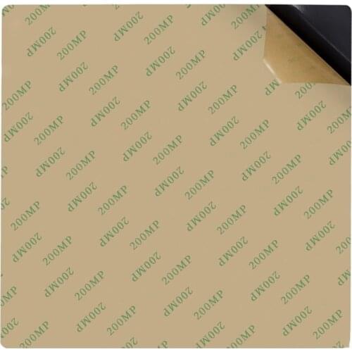 3D Printer Parts Magnetic Base Print Bed Tape Square Heatbed Stickers Ender-3/Ender-3 pro/CR-10 Flex Plate 23.5X23.5cm