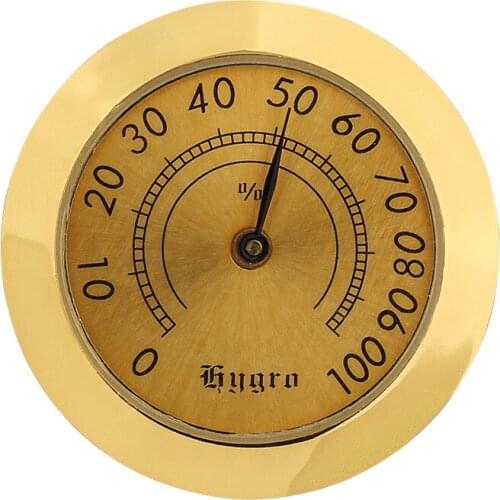 Humidor Smoking Cigar Humidor Humidifier Portable Round Tobacco Gadget Accessories for Cigars Hygrometer without battery
