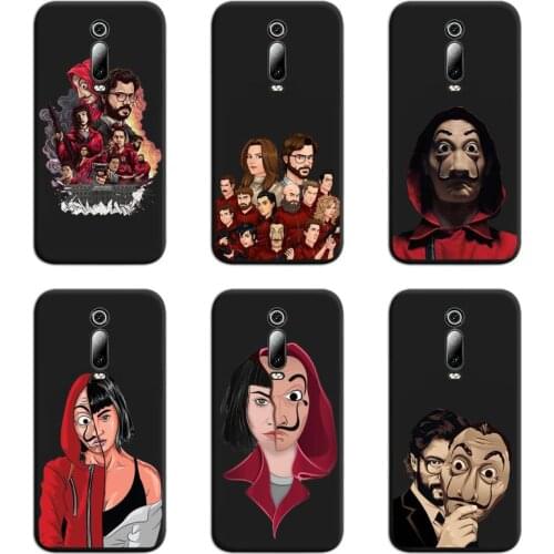 Spain TV Money Heist House Paper Phone Case For Redmi 9A 9 8A 7 6 6A Note 9 8 8T Pro Max K20 K30 Pro