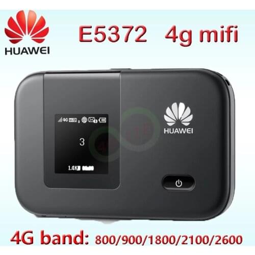 Unlocked huawei e5372ts-32 3560mah e5372 mifi 4g lte router 4g sim card with antenna router wifi 4g portable wi-fi pocke hotspot