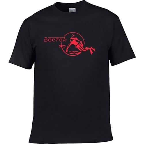 Fashion Cool Men T Shirt Guys Streetwear tshirt Vostok Scuba Dude Customized Printed T-Shirt