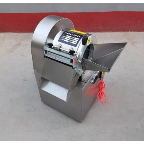 Commercial Vegetable Cutting Machine Electric Slicer Shredder Cabbage Green Onionn Potato Dicing Machine