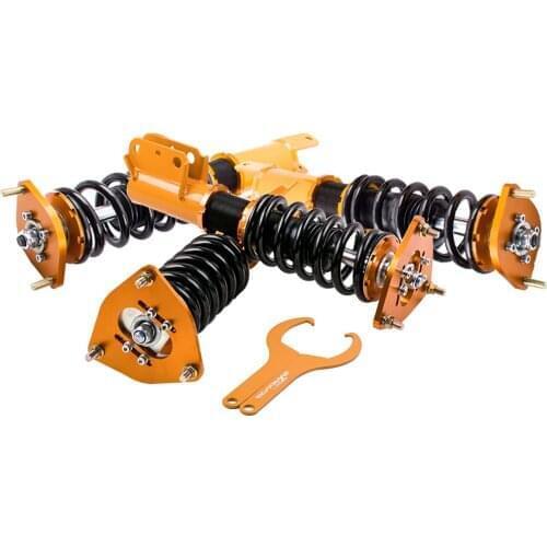 4PCS Coilover Spring Struts Set For Mitsubishi Lancer EVO 7 8 9 01-07 Shock