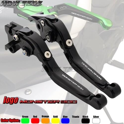 CNC Adjustable Folding Extendable Motorbike Motorcycle Brake Clutch Levers For Ducati MONSTER 900 M 900 M 900 2000-2005