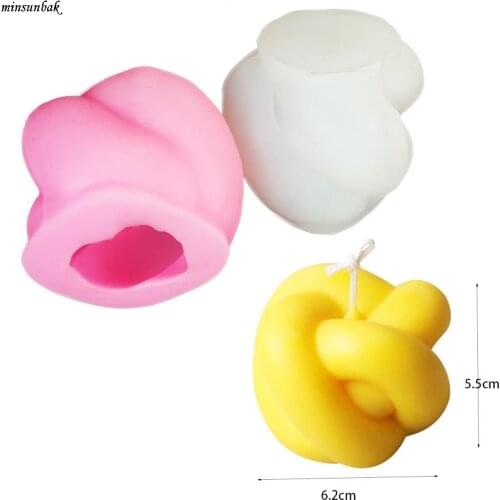 Minsunbak Silicone Mold Magic Ball Aromatherapy Handmade Candle Mold Chocolate Cake Decoration Tools