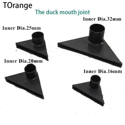 Duckbilled Outlet Joint Water Pipe Head Connector for Aquarium Fish Tank Supplies High Quality 1 Pcs