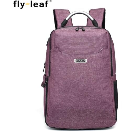 Camera bag Camera Backpack Flyleaf FL-9666# External USB Charge Backpack waterproof professional camera bag For Canon/Nikon Digi