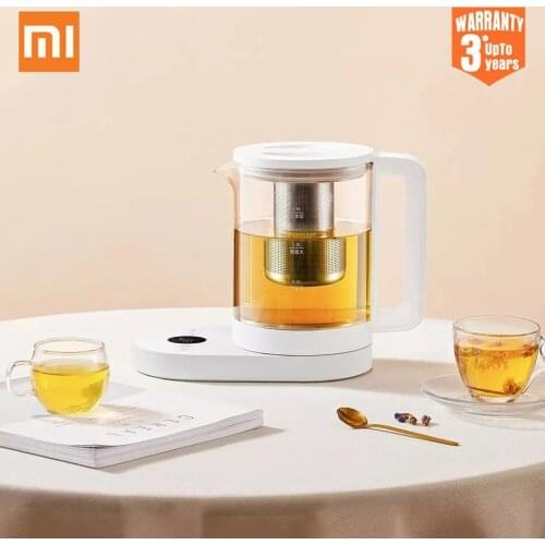 Xiaomi Mijia 1.5L Automatic Electric Glass Kettle Smart Multifunctional Tea Kettle Health Preserving Pot Work with Mi Home APP