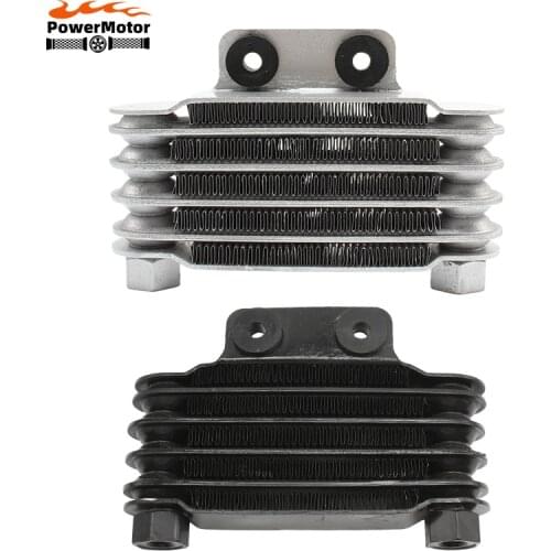 Universal Motorcycle Engine Oil Cooler 158mm Cooling Radiator for 100cc-250cc 65ml Motorcycle Dirt Bike ATV Motorbike Cooler