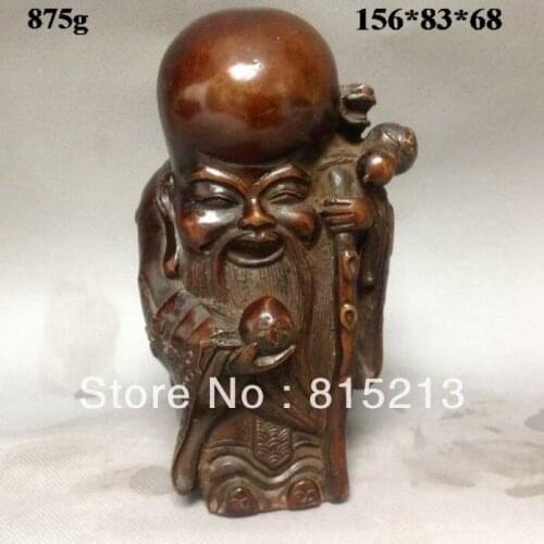 Wang 000924 Chinese Bronze Statues&ShouXing w XuanDe Mark