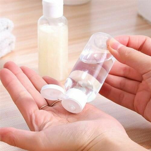100ml Empty Clear Container Portable Cosmetic Travel Shower Lotion Bottles Personalized Sample Lotion Bottle Cosmetic Jar