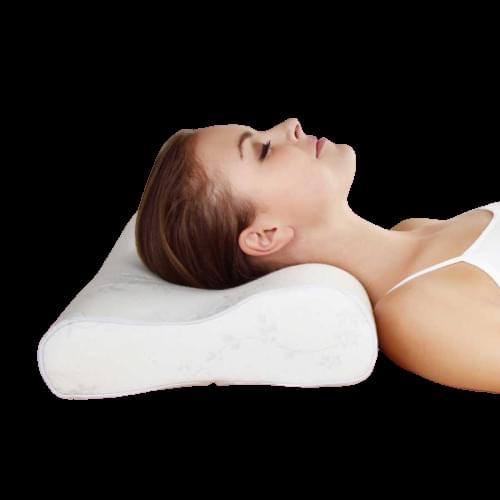 100% visco pillow memory foam pillow neck pain and neck protection supported neck pillow comfortable soft comfortable sleep