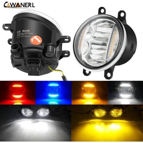 2in1 Fog Light Assembly Car Fog Lamp + Daytime Running Light 12V For Toyota Tacoma Camry Tundra Venza Prius Corolla Sienna Scion