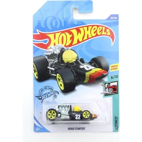 2020-60 Hot Wheels HEAD STARTER Mini Alloy Coupe 1/64 Metal Diecast Model Car Kids Toys Gift