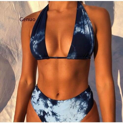 2021 Sexy Women Printed Bikini Sets Swimwear Series Summer Beach Wear Bathing Suit Swimsuit for Women Female