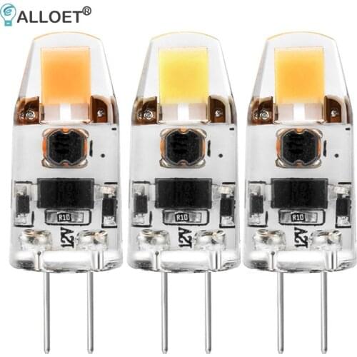 2W G4 COB Lamp Beads Dimmable Low Energy Lamps Corn Lighting 300lm AC/DC12-24V