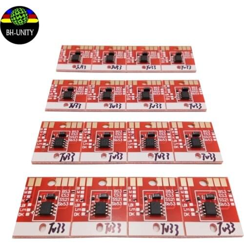 4pcs/lot mimaki cjv 150-160 ink chip bs3 Permanent Auto Reset Ink Cartridge Chips for Mimaki jv33 Refill Ink Cartridge Printer