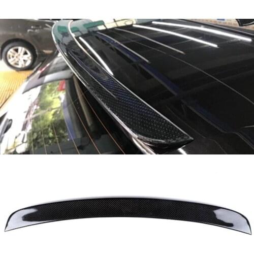 For X5 F15 Car spoiler Real Carbon fiber Rear wing spoiler Roof wings 35i 40i 50i 28i car body kit 2013-2018