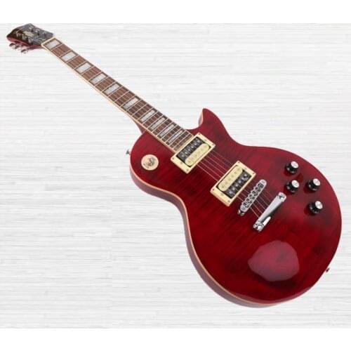 Good quality electric guitar red maple free shipping