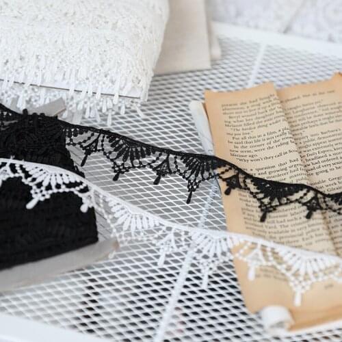 Hot sale Lace accessories Good quality water soluble black white H3405