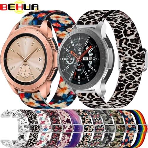 Fashion Strap For Samsung Galaxy Watch 42mm 46mm Gear S3 Classic Correa Beauty Bracelet Elasticity WristBand Replacement Belt