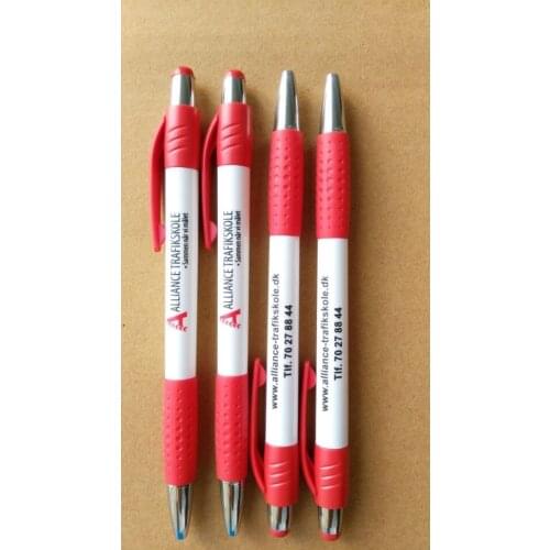 New !Hot Selling !Promotion Plastic White Barrel Pen ,Best For Company Logo Gifts 18057C