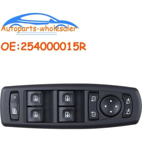 New Car Window Mirror Master Switch For Renault Fluence 2008-2016 254000015R 7700817337 25400000 809610006R High Quality