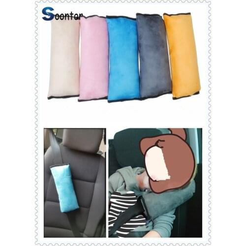 Car baby child seat belt pillow Universal shoulder strap for Tesla Suzuki Isuzu Daihatsu Aston Martin Volvo Mazda